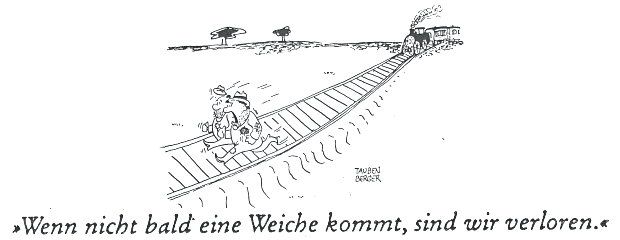 Karikatur Aussteiger Karikatur Aussteiger