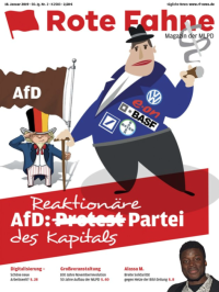 Cover eines Exemplars der Zeitschrift „Rote Fahne“ Cover eines Exemplars der Zeitschrift „Rote Fahne“