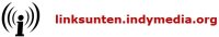 Logo mit Schriftzug „linksunten.indymedia.org“ Logo mit Schriftzug „linksunten.indymedia.org“