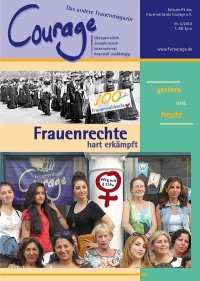 Cover eines Exemplars der „Courage“ Cover eines Exemplars der „Courage“