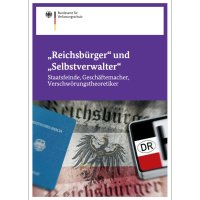 Cover der Broschüre „Reichsbürger und Selbstverwalter“