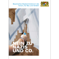 Cover der Broschüre „Nein zu Nazis und Co.“