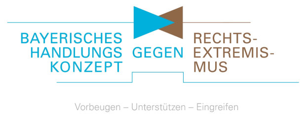 Logo Bayerisches Handlungskonzept gegen Rechtsextremismus