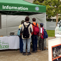 Infostand der Polizei Infostand der Polizei